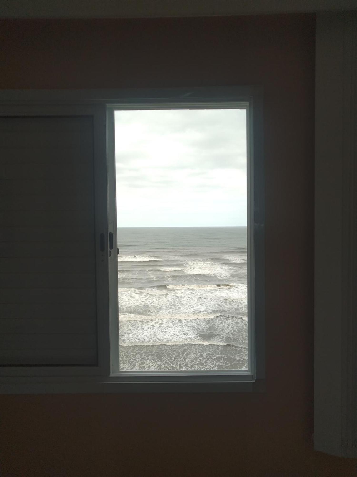 Apartamento Frente Mar Pe Na Areia Praia Grande Dış mekan fotoğraf