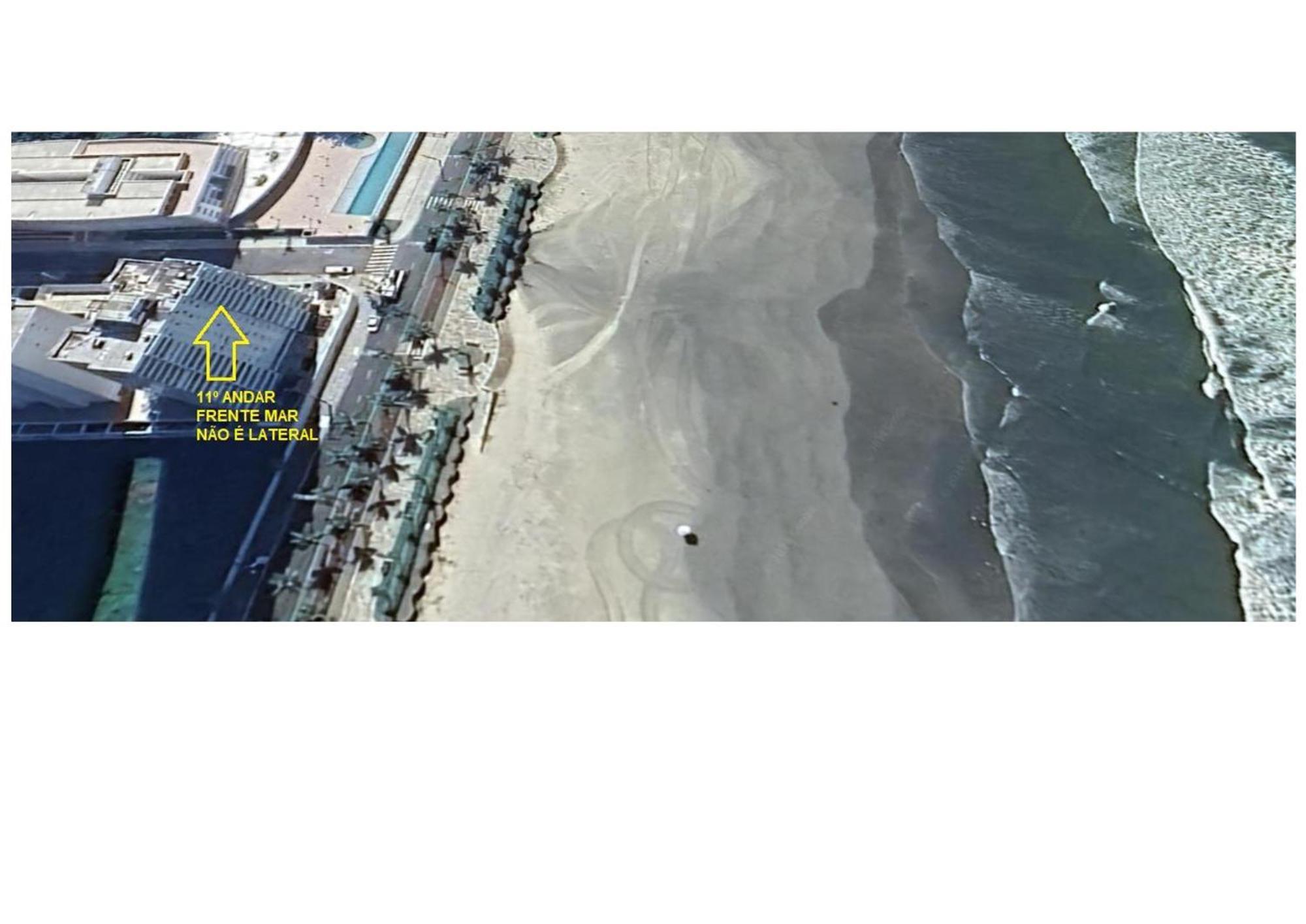 Apartamento Frente Mar Pe Na Areia Praia Grande Dış mekan fotoğraf